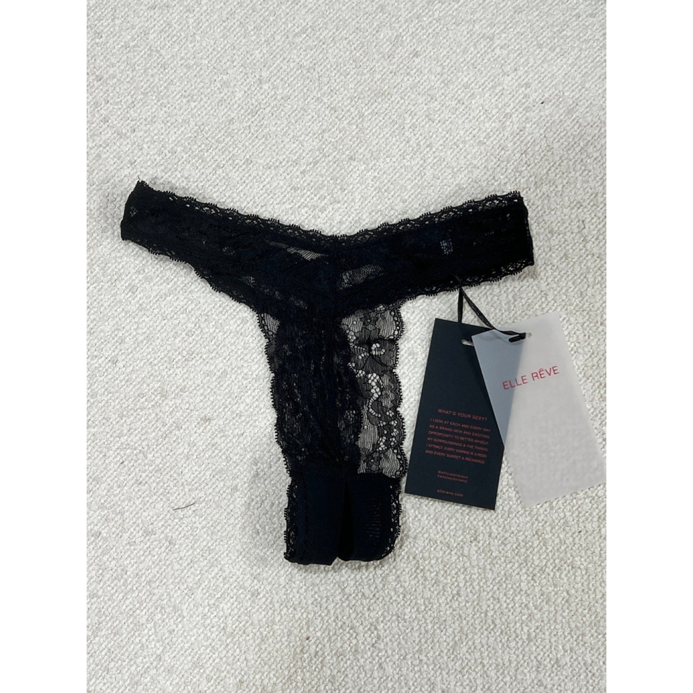 Elle Reve - Kiki Lace Panty - Black